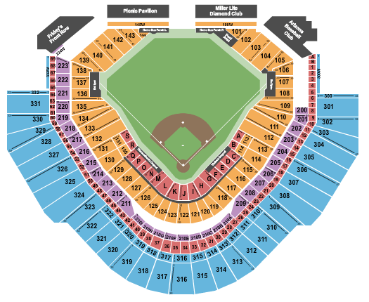 Chase Field Guardians Seating Chart